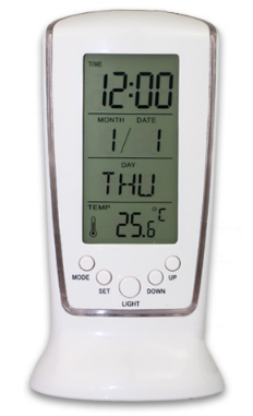 Time alarm clock LED electronic calendar