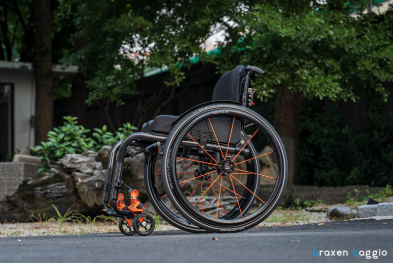 X1-S carbon fiber rigid frame sports wheelchair-