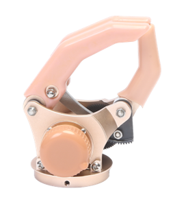 Myoelectric Hand System with there fingers for half metacarpal   (One-motion freedom) (Rotatable wrist)-