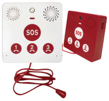 SOS audible and visual alarm