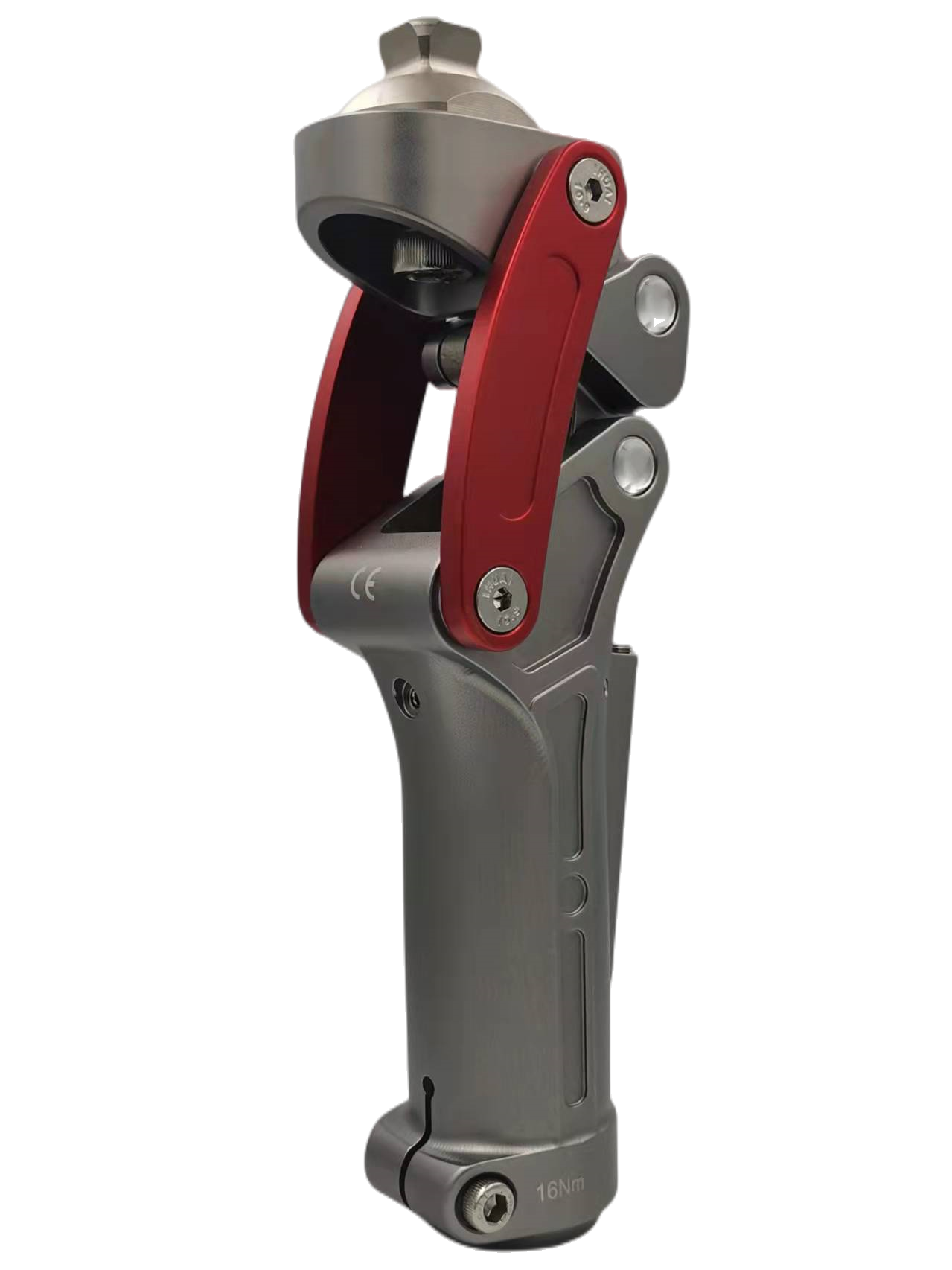 Comfortable Type Four Bar Linkage  Pneumatic Knee Joint