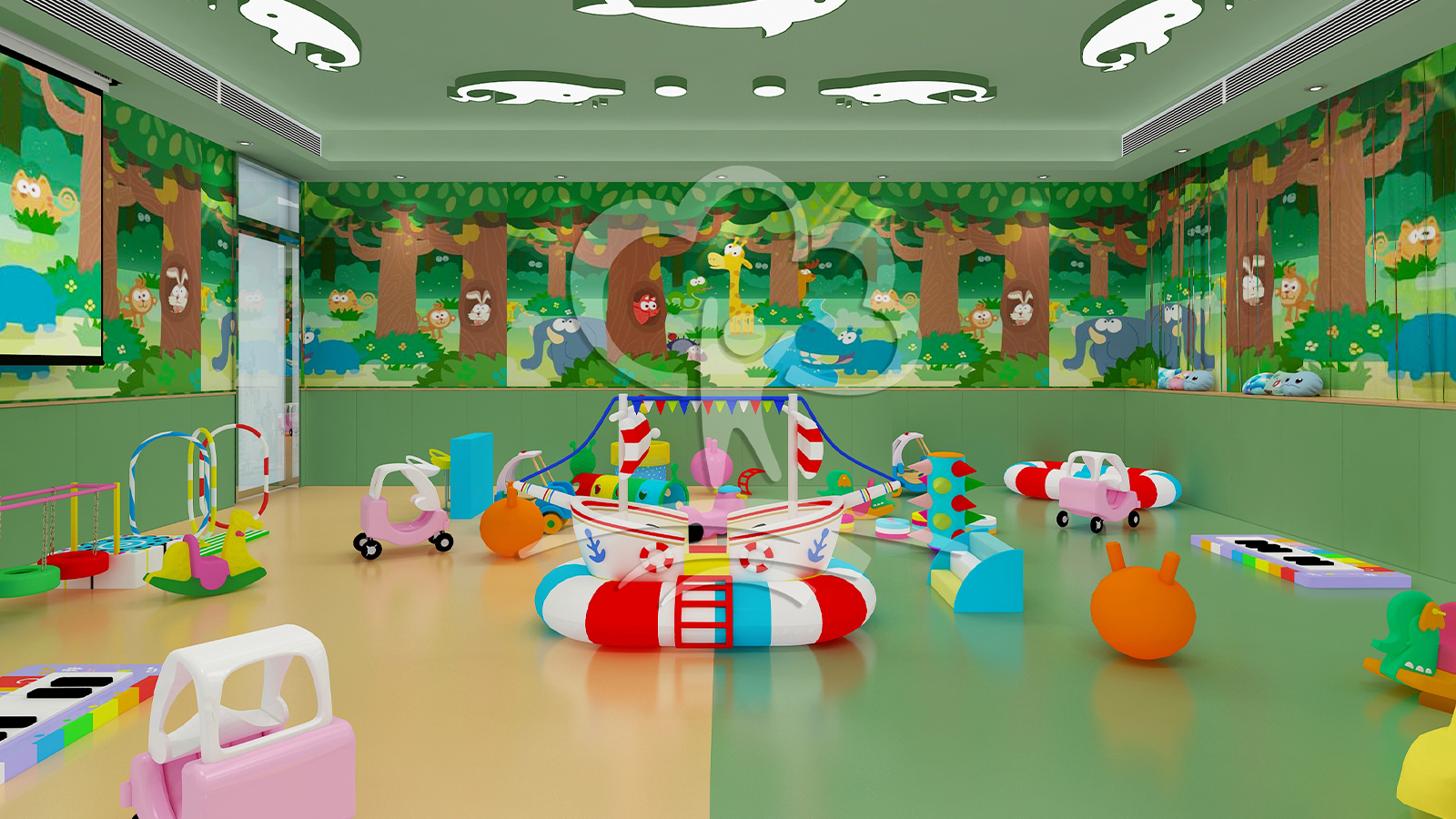 兒童感覺統(tǒng)合訓(xùn)練系統(tǒng)