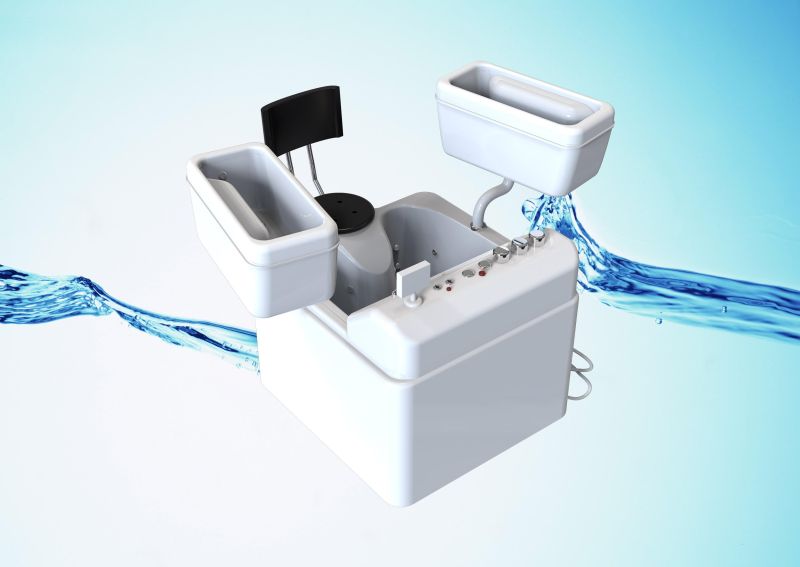 Four limb electric water bath physiotherapy bath-