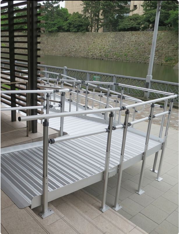 MODULAR WHEELCHAIR RAMP SYSTEMS-