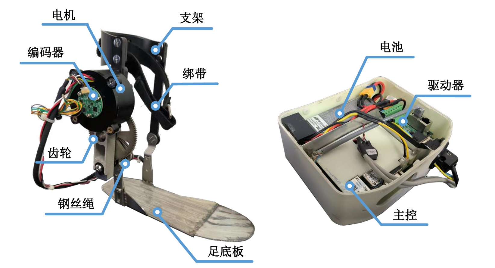 足下垂康復(fù)外骨骼機(jī)器人